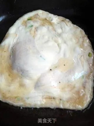 烙饼，筷子抖一抖，天女散花