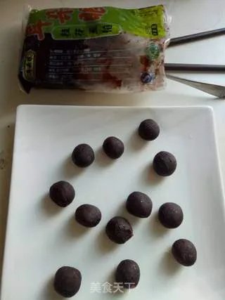 桂花酱豆沙汤圆