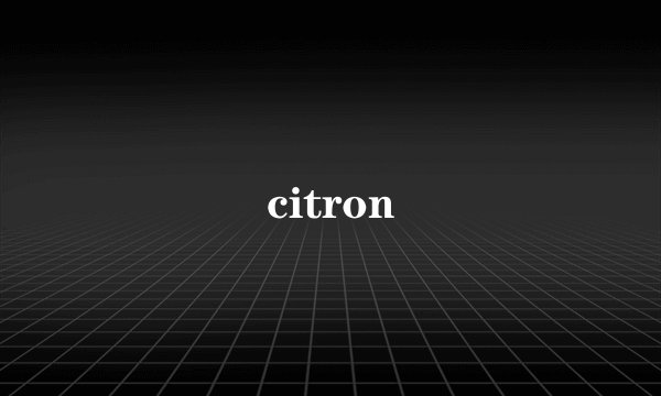 citron
