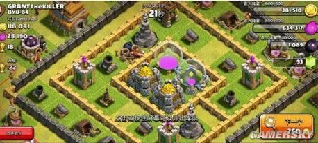 部落冲突 7本最强布局推荐 7本神阵展示