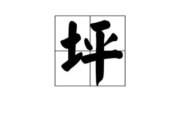 坪坝的近义词是什么