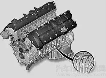 宝马发动机号在哪里  宝马发动机号位置图