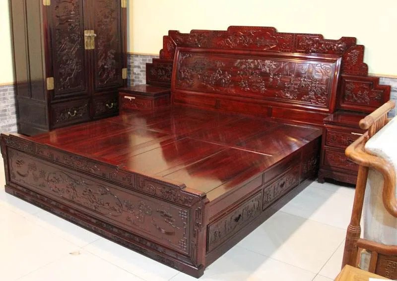 红木床价格大全 买红木家具怎么辨真假