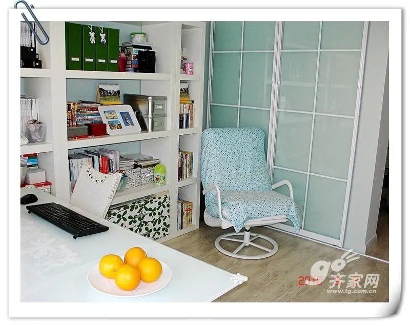 网友打造2室2厅自然纯净简约之家 毕业照&软装心得