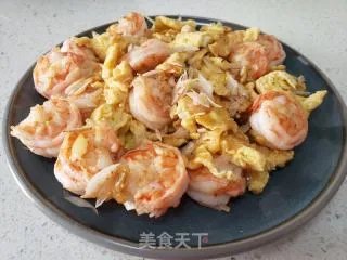 虾仁炒鸡蛋