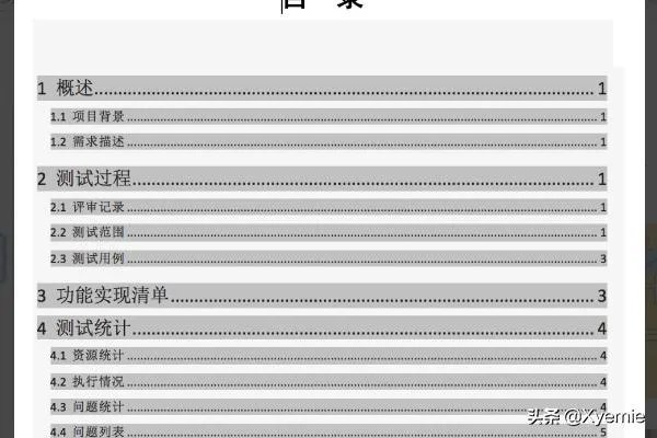 一份软件测试报告包含哪些内容？