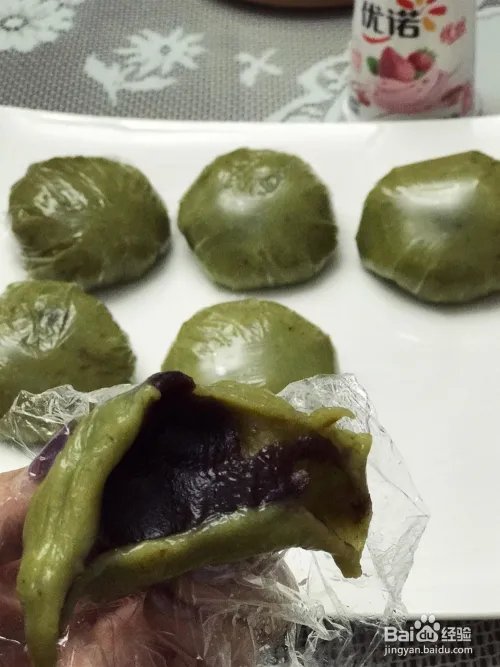 糯米青团的做法