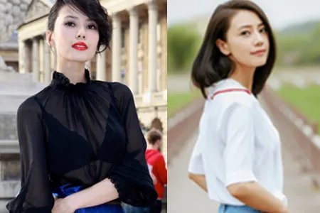 泰国偶遇高圆圆  网友坦言女神本人真的又瘦又美