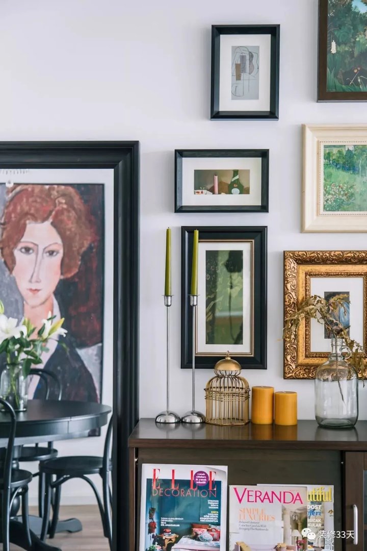 82㎡北欧风格装修效果图，复古时尚两不误~