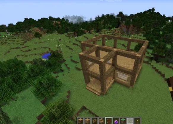 我的世界简单别墅怎么做 简单别墅教程