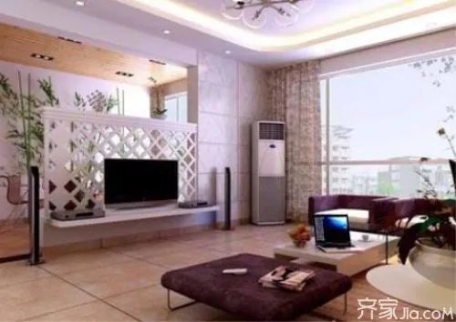 4款客厅电视墙隔断装修效果图欣赏 小户型客厅装修必看