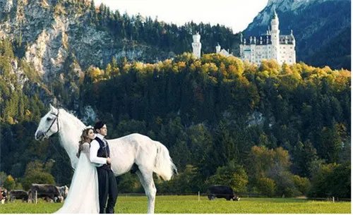 昆凌婚纱照系列  美的冒泡像拍mv一样