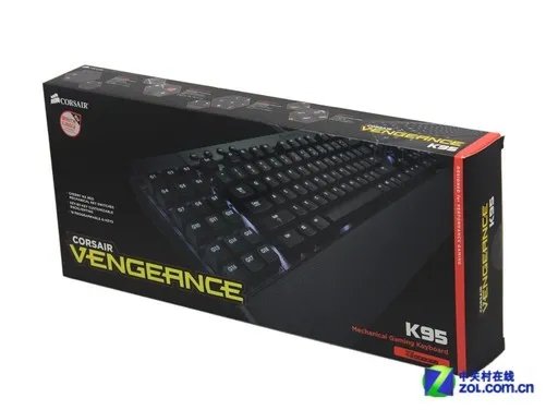 奢华风格极致体验 海盗船K95机械键盘评测
