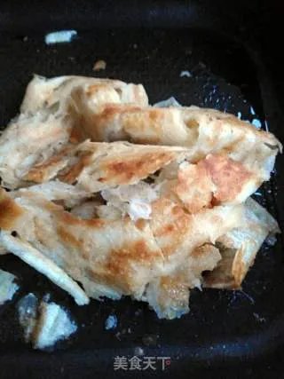 烙饼，筷子抖一抖，天女散花