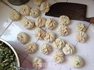 生煎包—荠菜馅儿（≧∇≦）