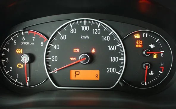 汽车仪表盘指示灯图解