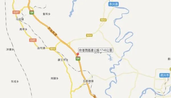 京港澳高速公路1748公里处是是什么地方