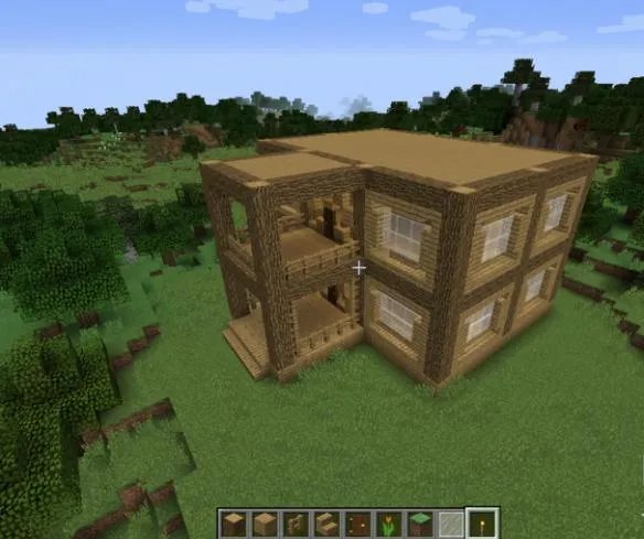 我的世界简单别墅怎么做 简单别墅教程