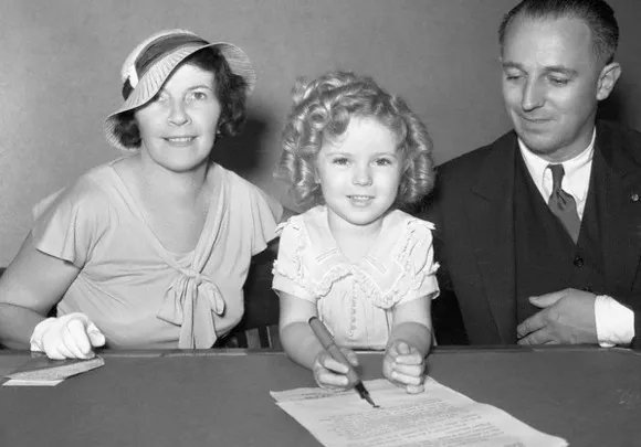 秀兰邓波儿的父母