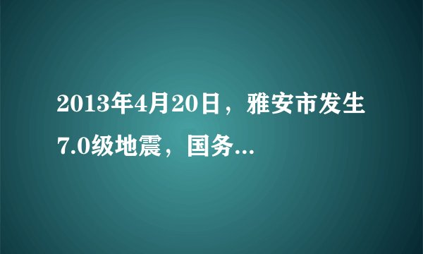 2013年4月20日，雅安市发生7.0级地震，国务院总理李克强亲赴地震灾区指导抗震救灾工作。李克强深入灾区的学校、医院、街道、农村，实地查看灾情，看望受灾群众，并指示当地干部要把群众的生命健康放在首位，尽一切努力抢救伤员，组织群众因地制宜恢复生产，重建家园。运用《政治生活》的知识回答（1）上述材料主要体现了我国政府的什么职能？除此之外，政府还有哪些职能？（8分）（2）政府为什么要高度关注灾区重建？（8分）（3）材料表明的政府工作的基本原则是什么？结合材料说明如何坚持这一原则？