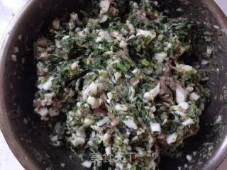 生煎包—荠菜馅儿（≧∇≦）