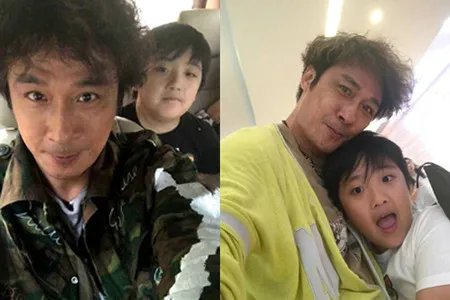 吴镇宇携儿子拍戏 才九岁的费曼吸金能力如此强