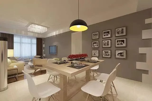 各式风格餐厅装修效果图大全   餐厅这样装修更有范
