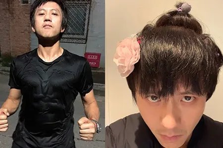 邓超自称臭屁爸爸显温馨 晒家人合影被赞有趣