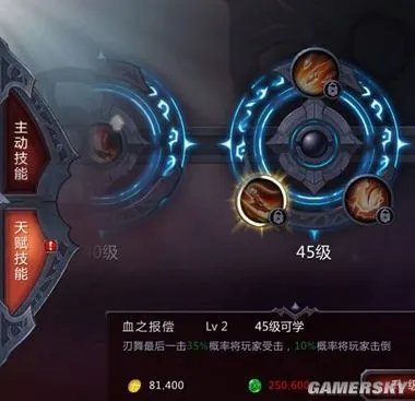 暗黑血统天赋技能介绍