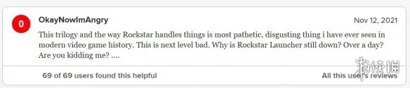《GTA:三部曲》M站评分只有0.6！玩家说其是绝对的垃圾