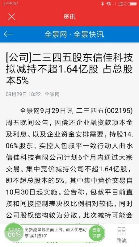 002195 二三四五股吧