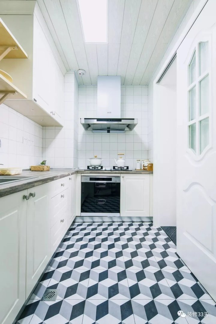 82㎡北欧风格装修效果图，复古时尚两不误~