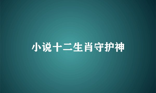 小说十二生肖守护神