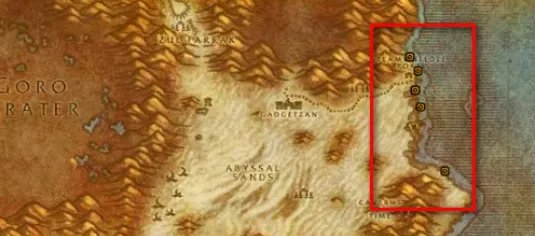 wow漂浮的残骸在哪里钓鱼？