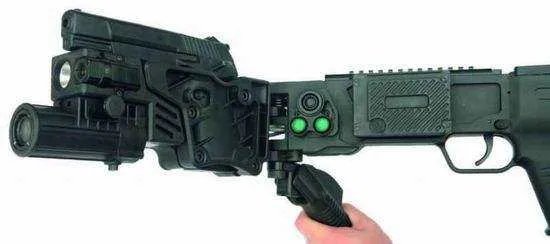 拐弯枪到底是怎么拐弯的，子弹直接在枪管里转圈吗