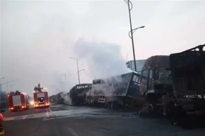 登封一工厂因洪水入侵而发生爆炸，现场情况如何？