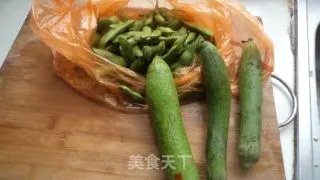 丝瓜毛豆