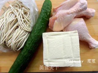 【炸酱面，花样做】 豆腐鸡丁炸酱面 【超详细】