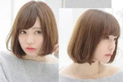 圆脸适合什么短发2017 适合圆脸的短发发型女图片