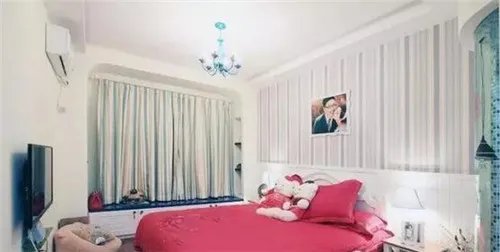 卧室飘窗窗帘效果图 精致生活从飘窗窗帘开始