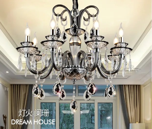 水晶灯图片大全 这几款水晶灯超美