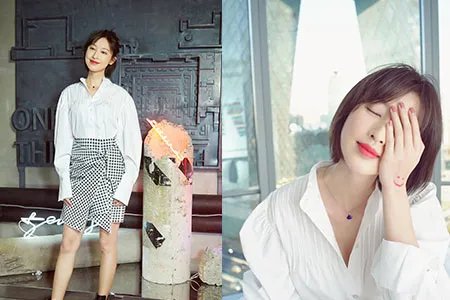 张俪少女装亮相笑容甜美 晒工作照网友赞认真