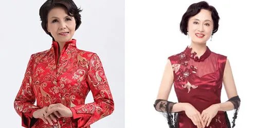 婚宴服装图片欣赏2017  新郎的母亲穿什么衣服