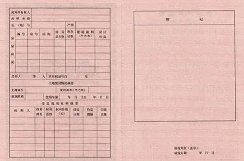 产权证号码是哪个