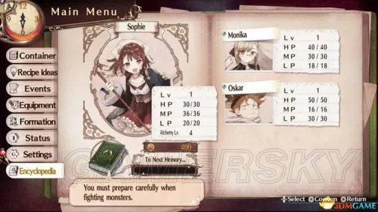 《苏菲的炼金工房》图文攻略 全任务流程及炼金资料图文攻略