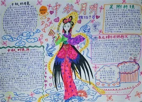 中秋手抄报既简单又好看图片